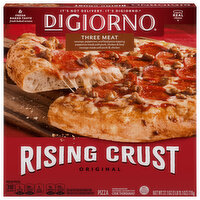 DiGiorno Pizza, Rising Crust, Three Meat, Original - 27.1 Ounce 