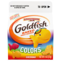 Goldfish Baked Snack Crackers, Cheddar, Color - 2 Ounce 