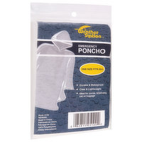 The Weather Station Poncho, Emergency - 1 Each 