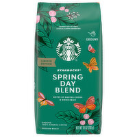 Starbucks Coffee, Ground, Medium Roast, Spring Day Blend - 10 Ounce 