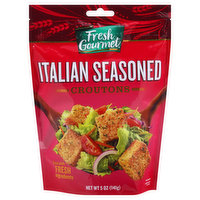 Fresh Gourmet Croutons, Italian Seasoned - 5 Ounce 