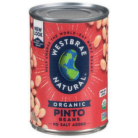 Westbrae Natural Pinto Beans, Organic - 15 Ounce 