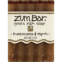 Zum Bar Soap, Goat's Milk, Frankincense & Myrrh