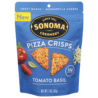 Sonoma Creamery Pizza Crisps, Tomato Basil - 2 Ounce 