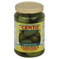 Cento Olives, Green, Cerignola - 11.6 Ounce