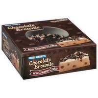 Uncle Harrys Ice Cream Cake, Chocolate Brownie - 46 Fluid ounce 
