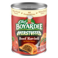 Chef Boyardee Overstuffed Beef Ravioli - 15 Ounce 