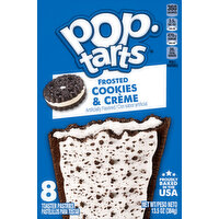 Pop-Tarts Toaster Pastries, Cookies & Creme, Frosted