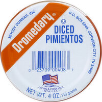 Dromedary Pimientos, Diced - 4 Ounce 