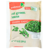 Brookshire's Steamin' Easy Cut Green Beans - 10 Each 