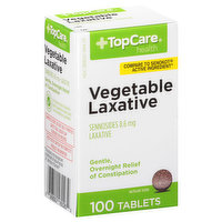 TopCare Vegetable Laxative, Tablets - 100 Each 