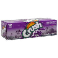 Crush Soda, Grape - 12 Each 