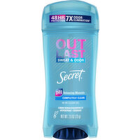 Secret Antiperspirant/Deodorant, Completely Clean, Sweat & Odor, Clear Gel - 2.6 Ounce 