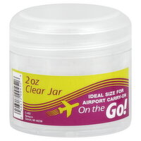 Sprayco Clear Jar, 2 Oz