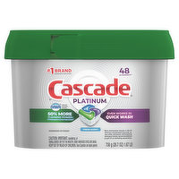 Cascade Dishwasher Detergent, Fresh Scent, ActionPacs