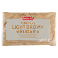 Brookshire's Sugar, Light Brown, Pure Cane - 2 Pound 