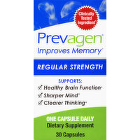 Prevagen Improves Memory, Regular Strength, Capsules - 30 Each 