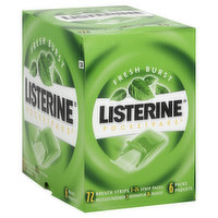 Listerine Breath Strips, Fresh Burst - 6 Each 