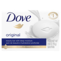 Dove Beauty Bar with Deep Moisture, Original - 2.6 Ounce 