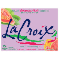 LaCroix Sparkling Water, Guava Sao Paulo - 12 Each 