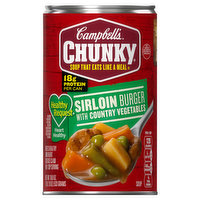 Campbell's Soup, Sirloin Burger with Country Vegetables - 18.8 Ounce 