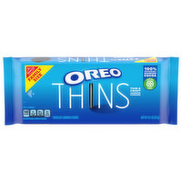 OREO OREO Thins Chocolate Sandwich Cookies, Family Size, 13.1 oz - 13.1 Ounce 