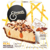 Edwards Creme Pie, Turtle - 30.5 Ounce 