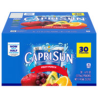 Capri Sun Juice Drink Blend, Fruit Punch - 30 Each