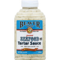 Beaver Tartar Sauce, Gourmet Seafood - 11.5 Ounce 