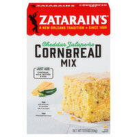 Zatarain's Cheddar Jalapeno Cornbread Mix - 12.5 Ounce 