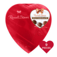 Russell Stover Milk Chocolate, Assortment - 9 Each 