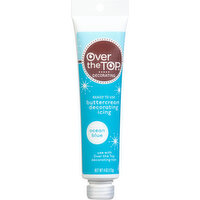 Over the Top Buttercream Decorating Icing, Ocean Blue - 4 Ounce 