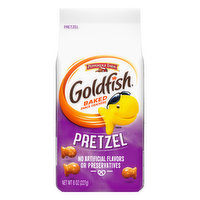 Goldfish Snack Crackers, Pretzel, Baked - 8 Ounce 