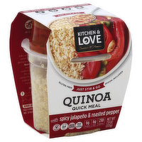 Cucina & Amore Quinoa Quick Meal, with Spicy Jalapeno & Roasted Pepper - 7.9 Ounce