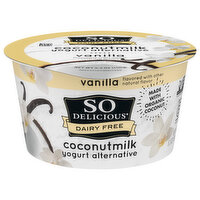 So Delicious Dairy Free Yogurt Alternative, Vanilla, Coconutmilk - 5.3 Ounce 