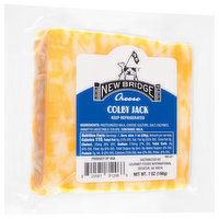 New Bridge Cheese, Colby Jack - 7 Ounce 