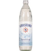 Gerolsteiner Natural Mineral Water, Sparkling - 25.3 Fluid ounce 