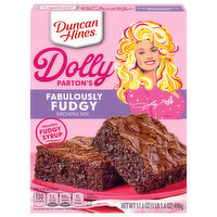 Duncan Hines Brownie Mix, Fabulously Fudgy, Dolly Parton's - 17.6 Ounce 