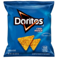 Doritos Tortilla Chips, Cool Ranch - 1 Ounce 