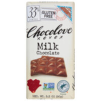 Chocolove Milk Chocolate, 33% Cocoa - 3.2 Ounce 