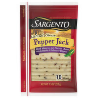 Sargento Cheese Slices, Pepper Jack - 10 Each