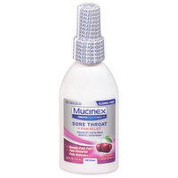 Mucinex Sore Throat + Pain Relief, Cherry Flavor, Spray