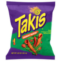 Takis Tortilla Chips, Crunchy Fajitas, Mild - 3.25 Ounce 