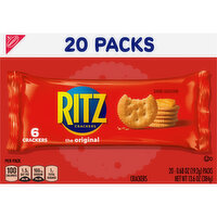 Ritz RITZ Original Crackers, 20 Snack Packs - 13.6 Ounce 