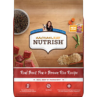 Rachael Ray Nutrish Dog Food, Real Beef, Pea & Brown Rice Recipe, Adult - 6 Pound 