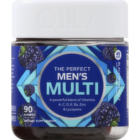 Olly Men's Multi, The Perfect, Gummies, Blackberry Blitz - 90 Each 