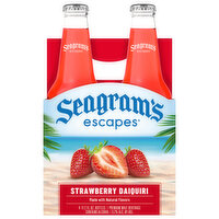 Seagram's Escapes Malt Beverage, Premium, Strawberry Daiquiri - 4 Each 