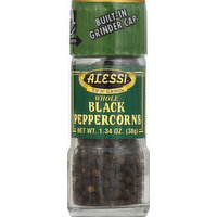 Alessi Peppercorns, Black, Whole - 1.34 Ounce 