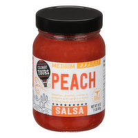 Culinary Tours Salsa, Peach, Medium - 16 Ounce 