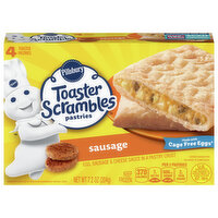 Toaster Scrambles Toaster Pastries, Sausage - 4 Each 